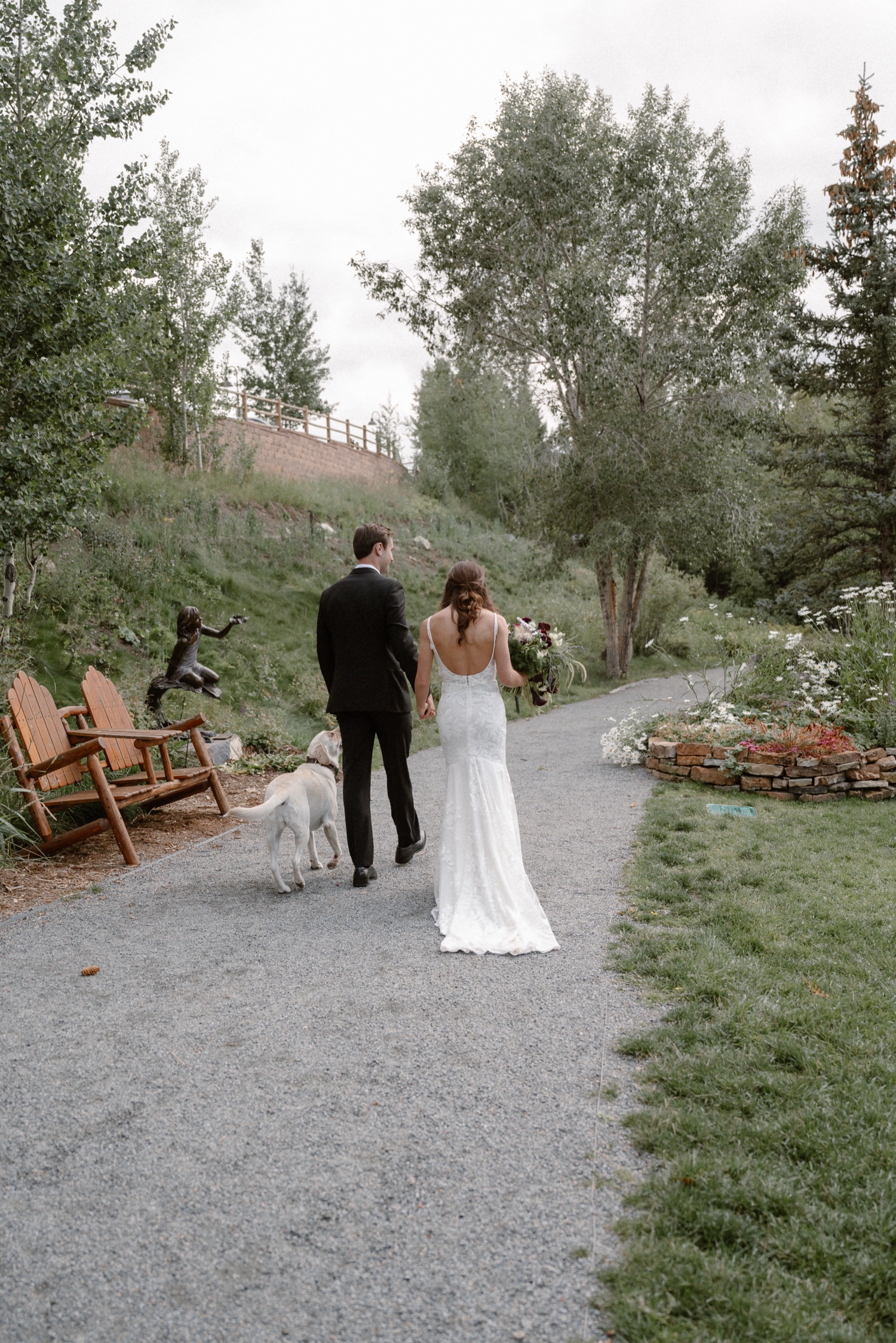 Mountain Wedding Garden wedding venue in Crested Butte, photographed by Telluride wedding photographer Ashley Joyce Photography.