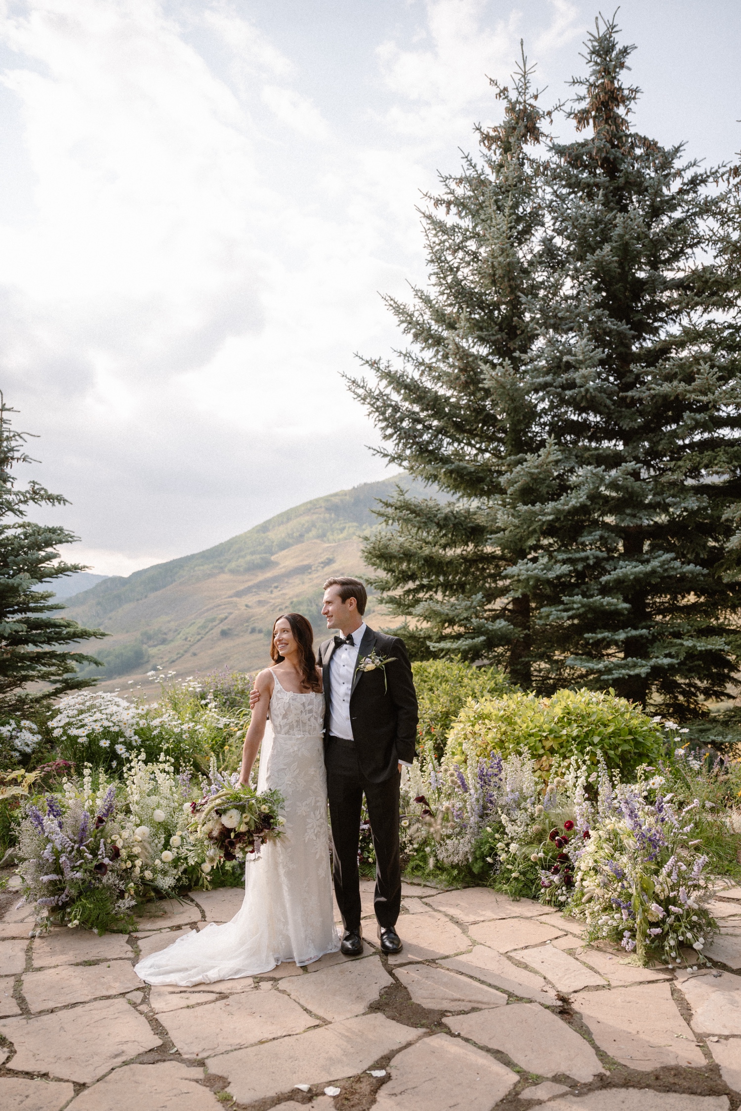 Mountain Wedding Garden wedding venue in Crested Butte, photographed by Telluride wedding photographer Ashley Joyce Photography.