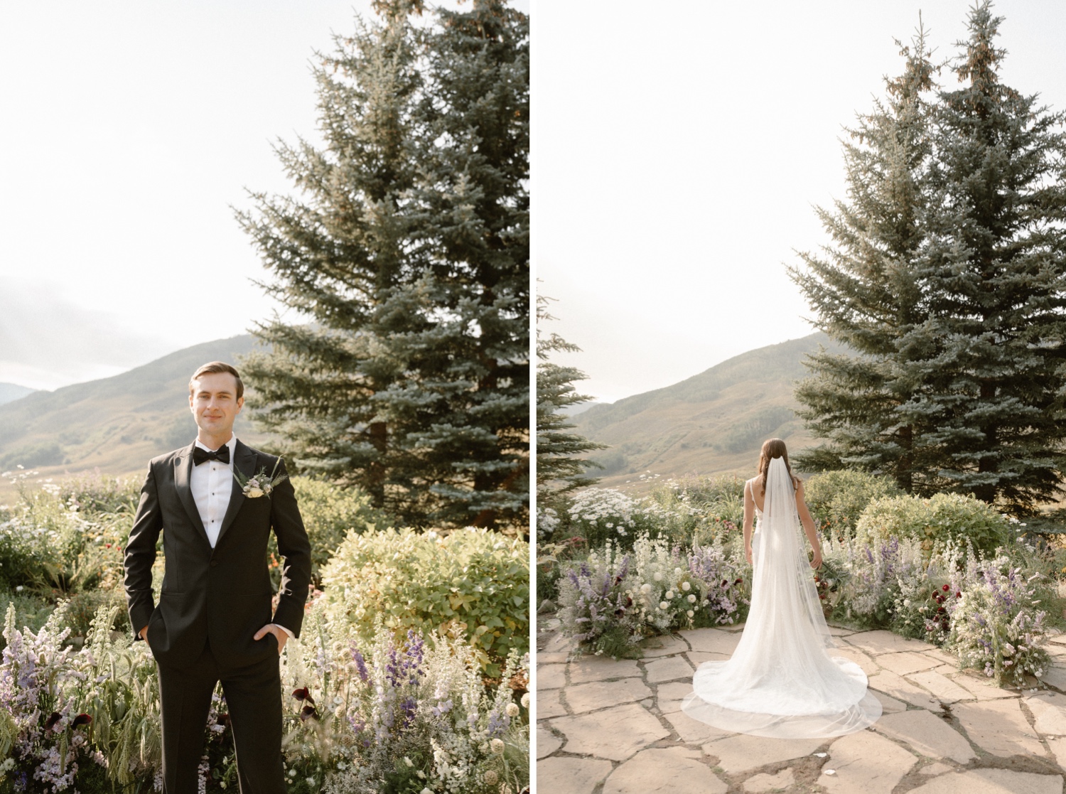 Mountain Wedding Garden wedding venue in Crested Butte, photographed by Telluride wedding photographer Ashley Joyce Photography.