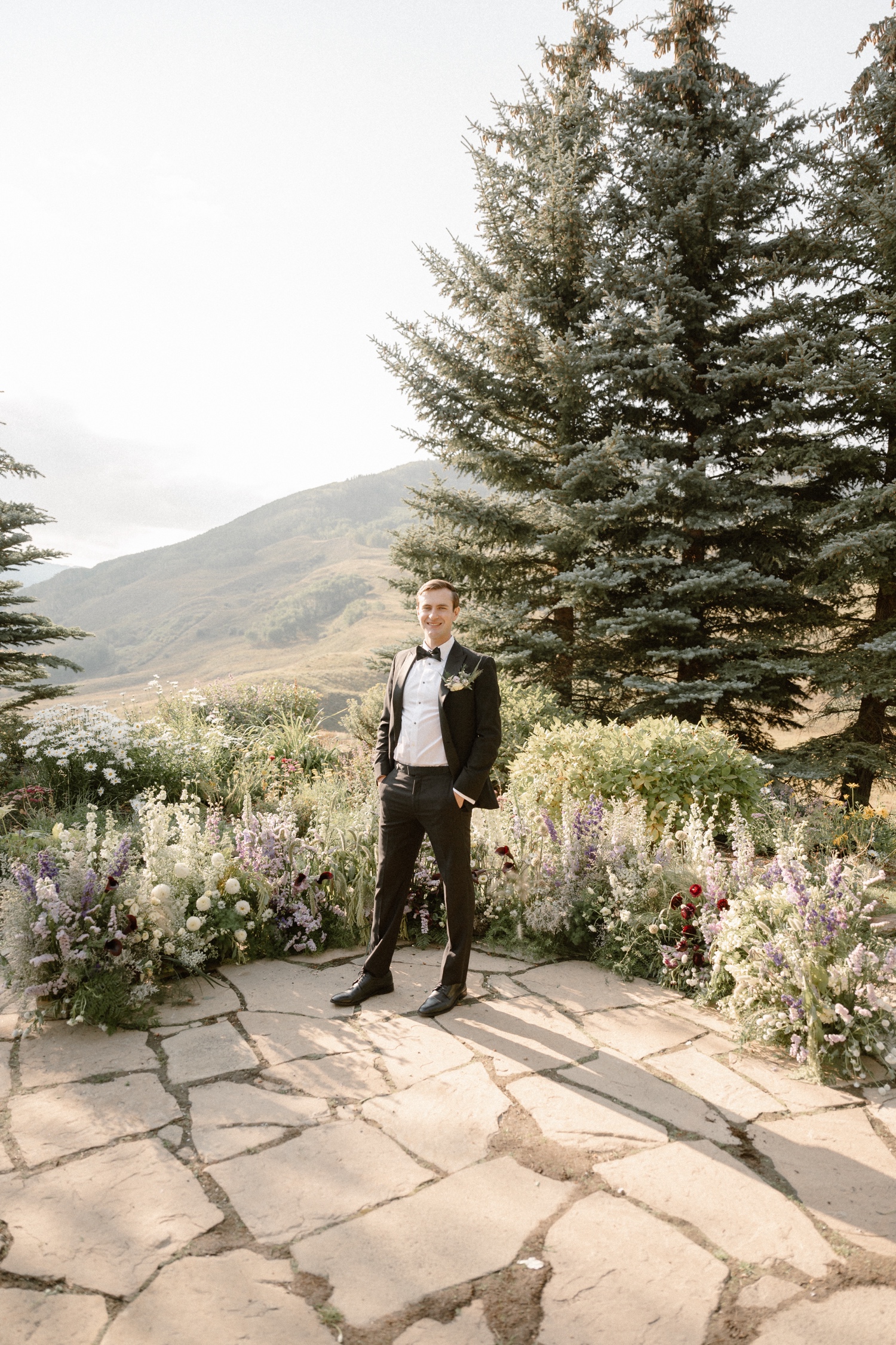 Mountain Wedding Garden wedding venue in Crested Butte, photographed by Telluride wedding photographer Ashley Joyce Photography.