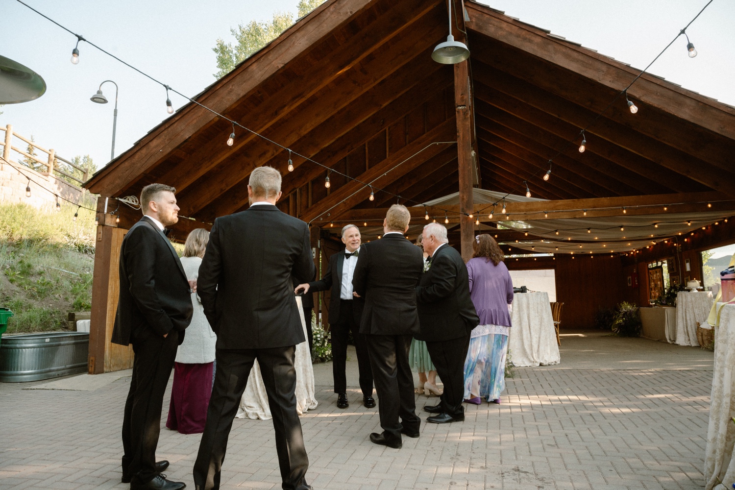 Mountain Wedding Garden wedding venue in Crested Butte, photographed by Telluride wedding photographer Ashley Joyce Photography.