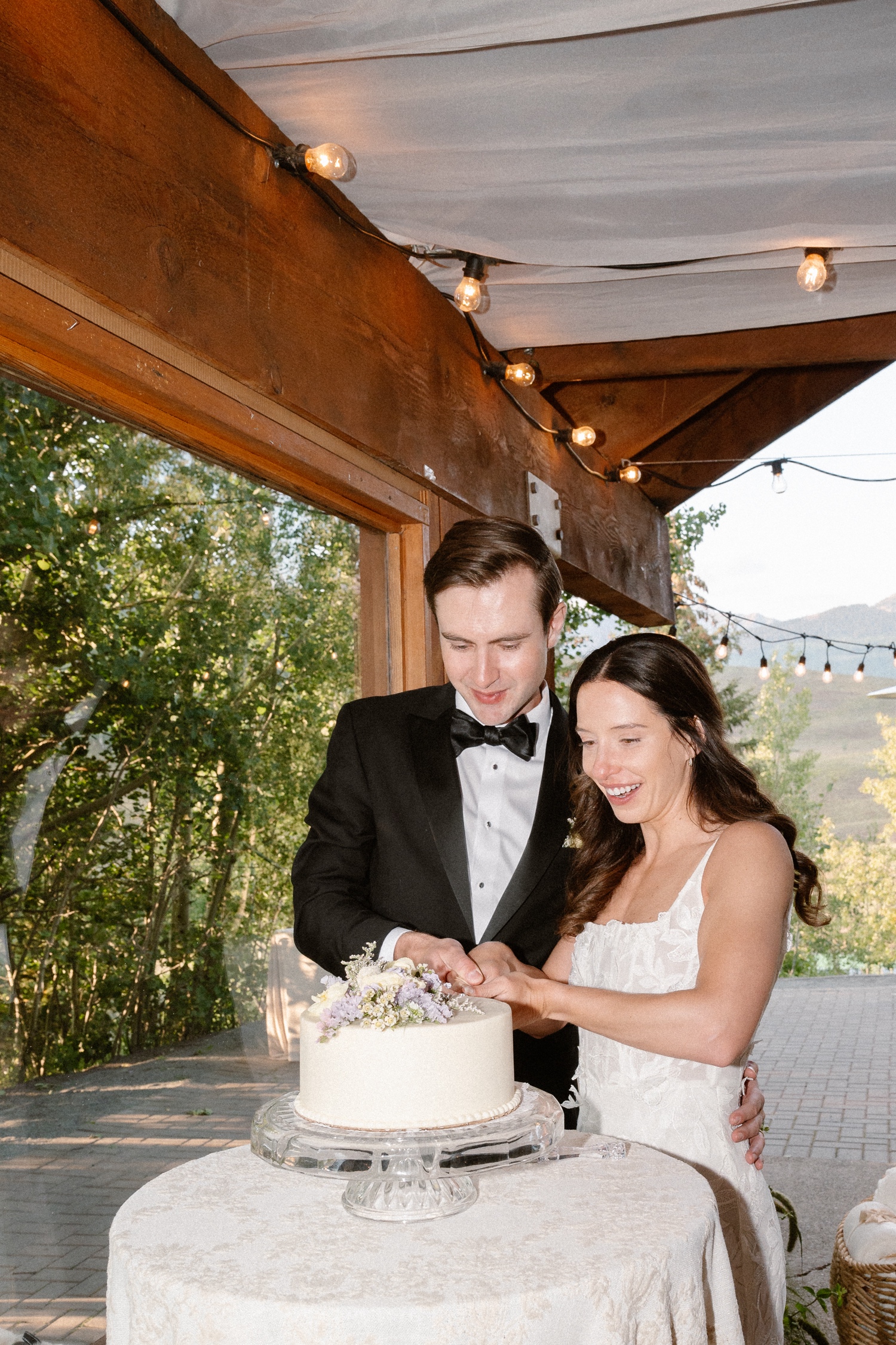 Mountain Wedding Garden wedding venue in Crested Butte, photographed by Telluride wedding photographer Ashley Joyce Photography.