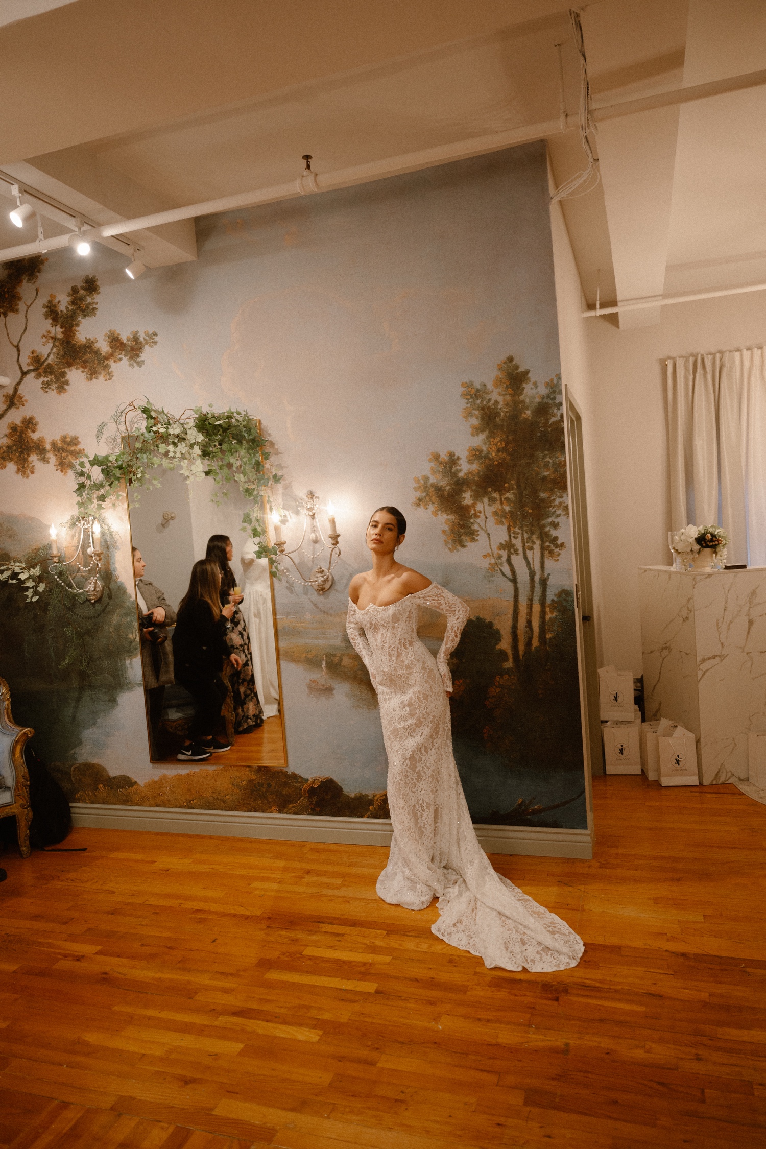New York Bridal Fashion Week SS26 featuring bridal designer Julie Vino