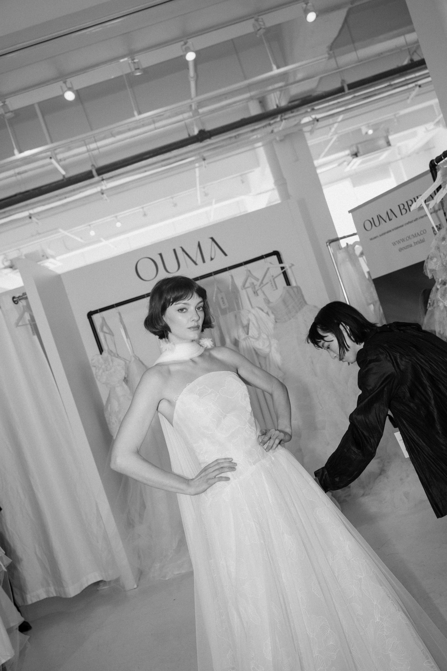 New York Bridal Fashion Week SS26 featuring bridal designer OUMA
