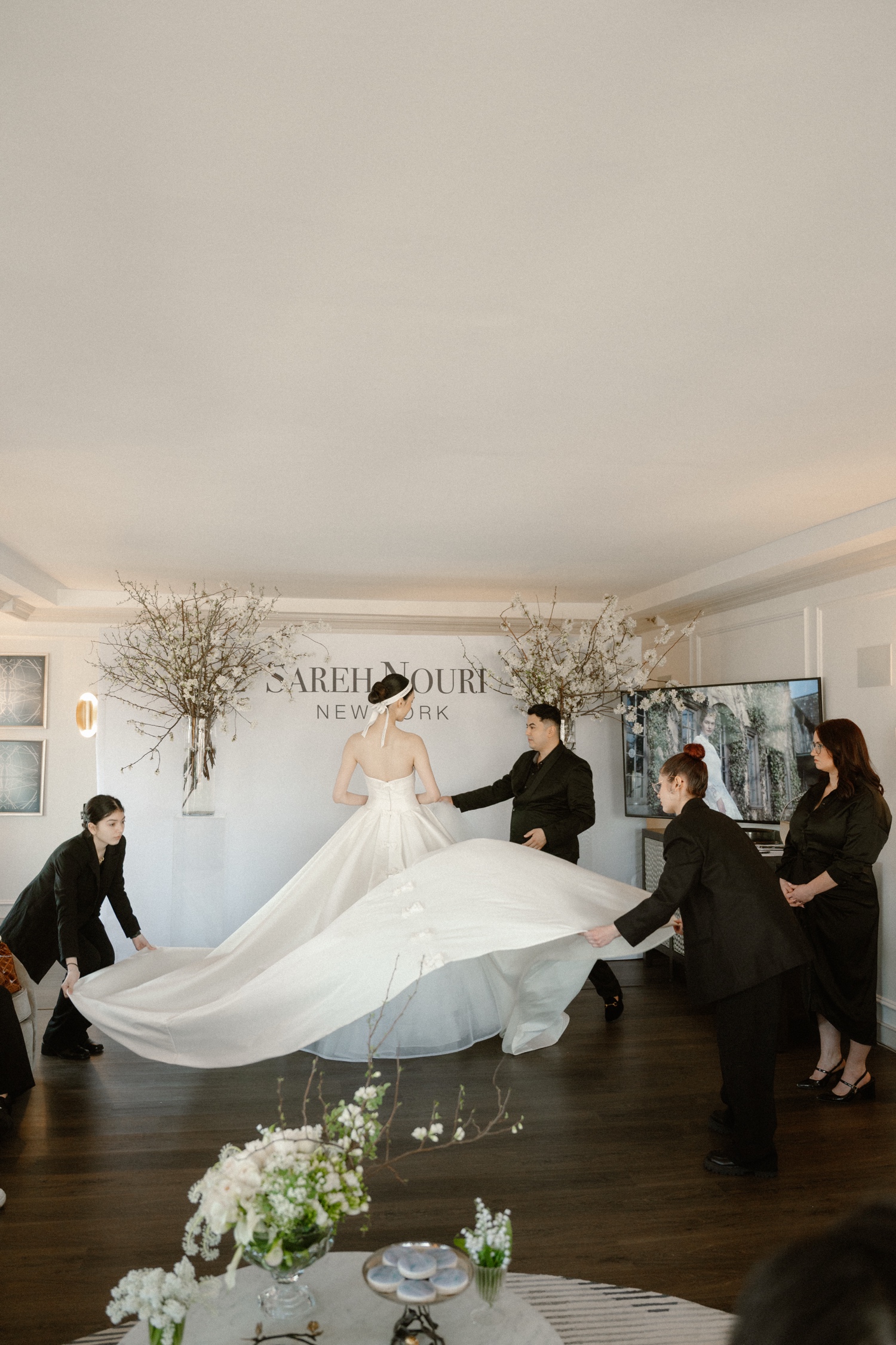 New York Bridal Fashion Week SS26 featuring bridal designer Sareh Nouri