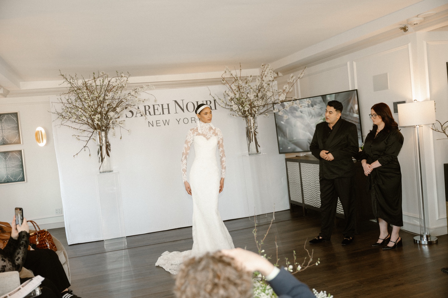New York Bridal Fashion Week SS26 featuring bridal designer Sareh Nouri