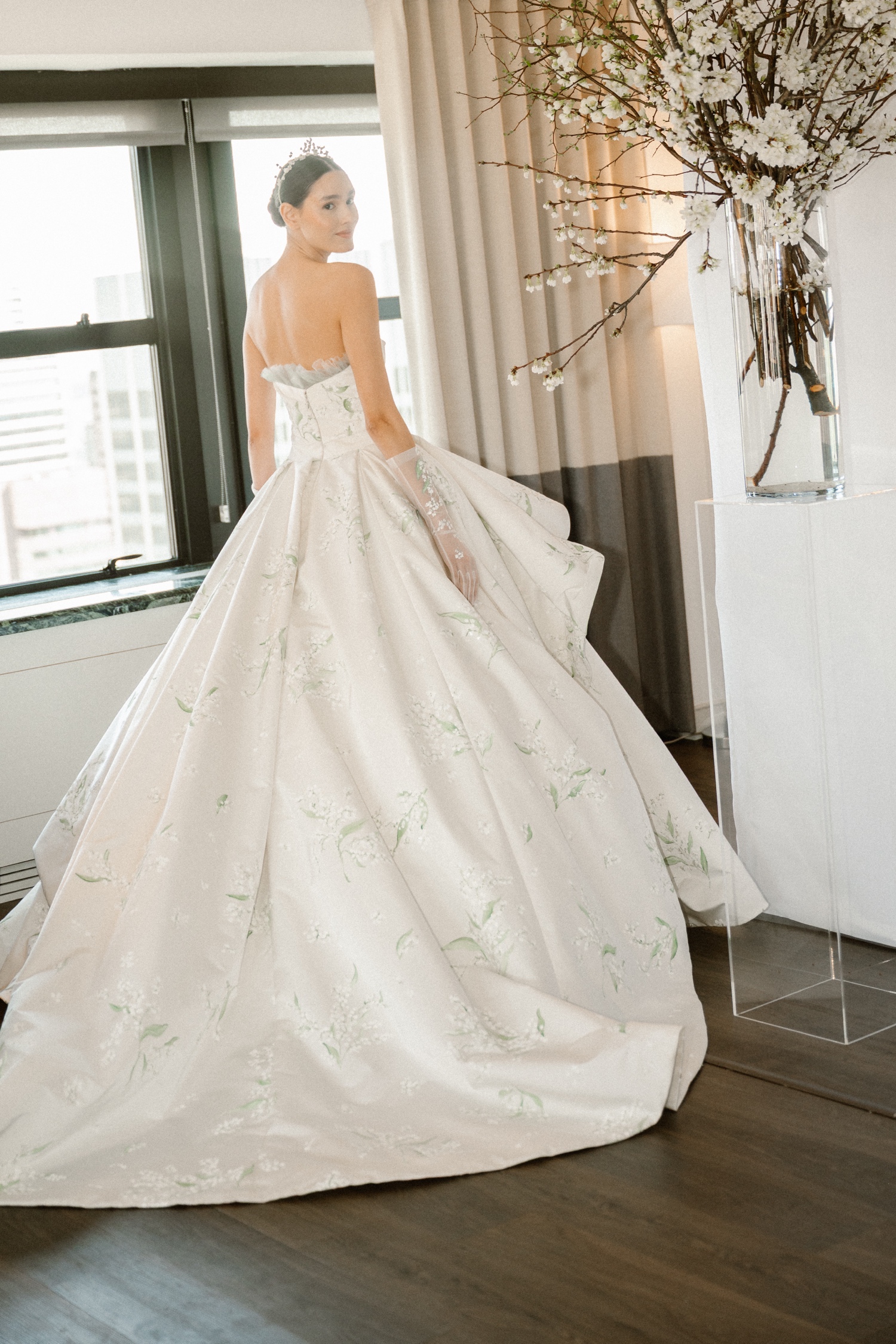 New York Bridal Fashion Week SS26 featuring bridal designer Sareh Nouri