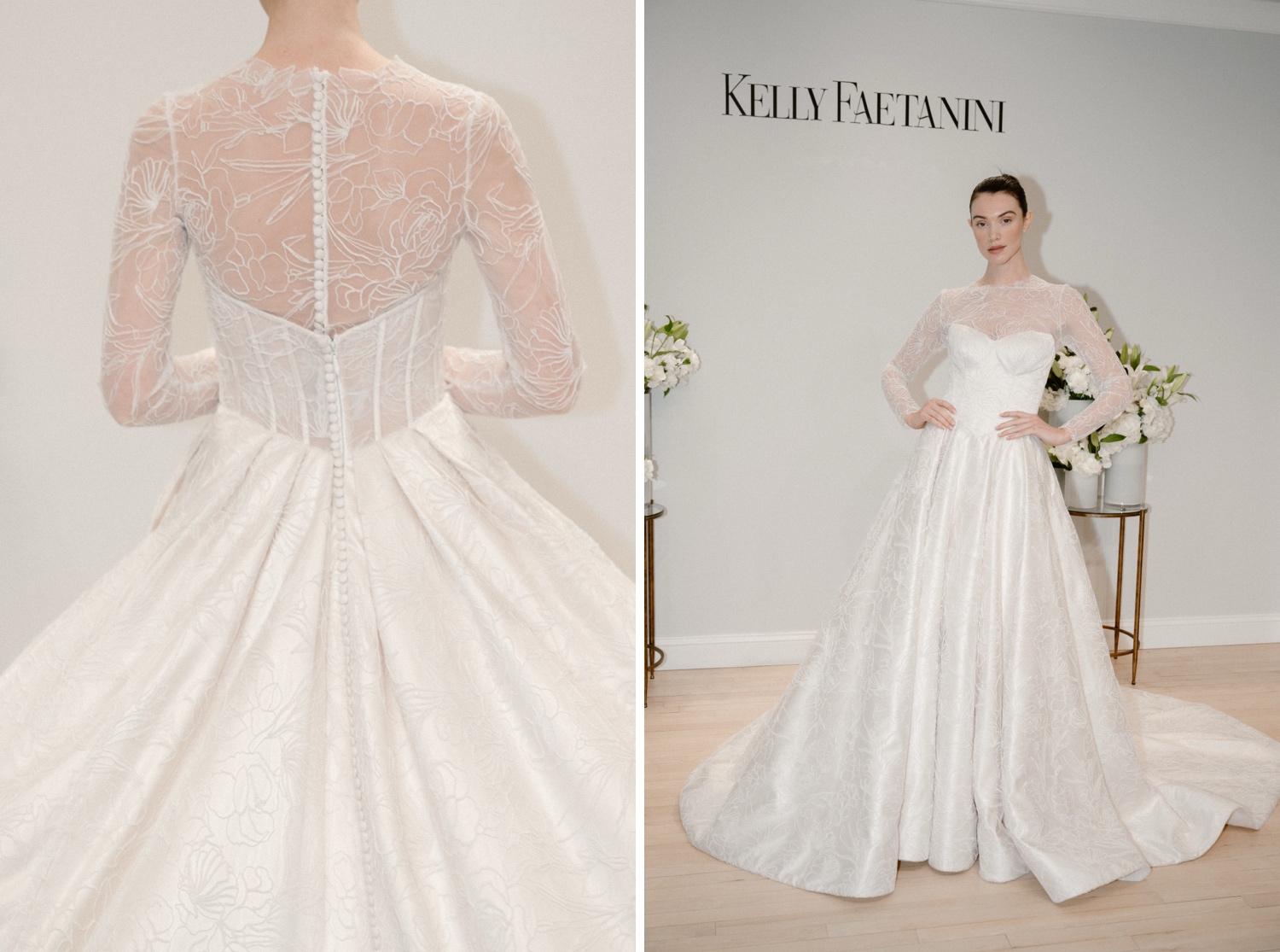 New York Bridal Fashion Week SS26 featuring bridal designer Kelly Faetanini