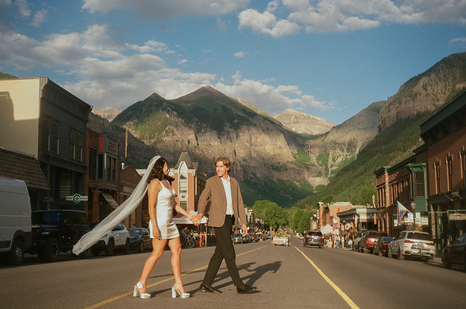 A Telluride elopement captured on film by Ashley Joyce Photography