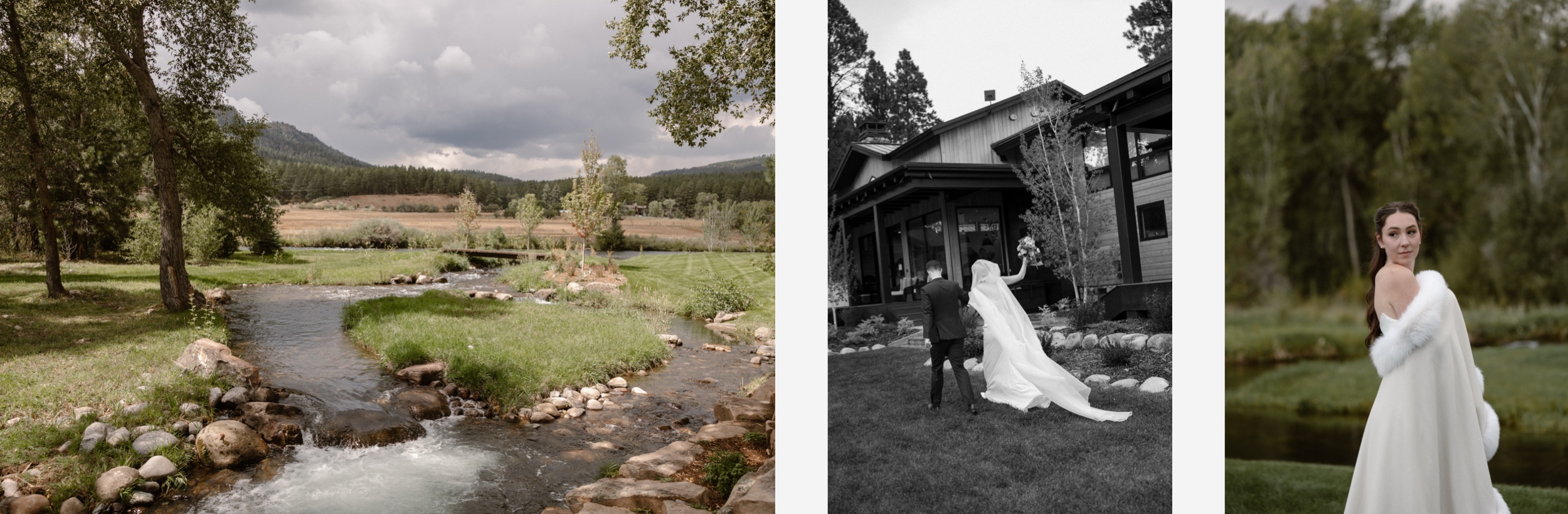 A romantic Durango wedding at a private estate on the outskirts of town. This late summer wedding was a real dream come true in Southwest Colorado, photographed by Telluride wedding photographer, Ashley Joyce