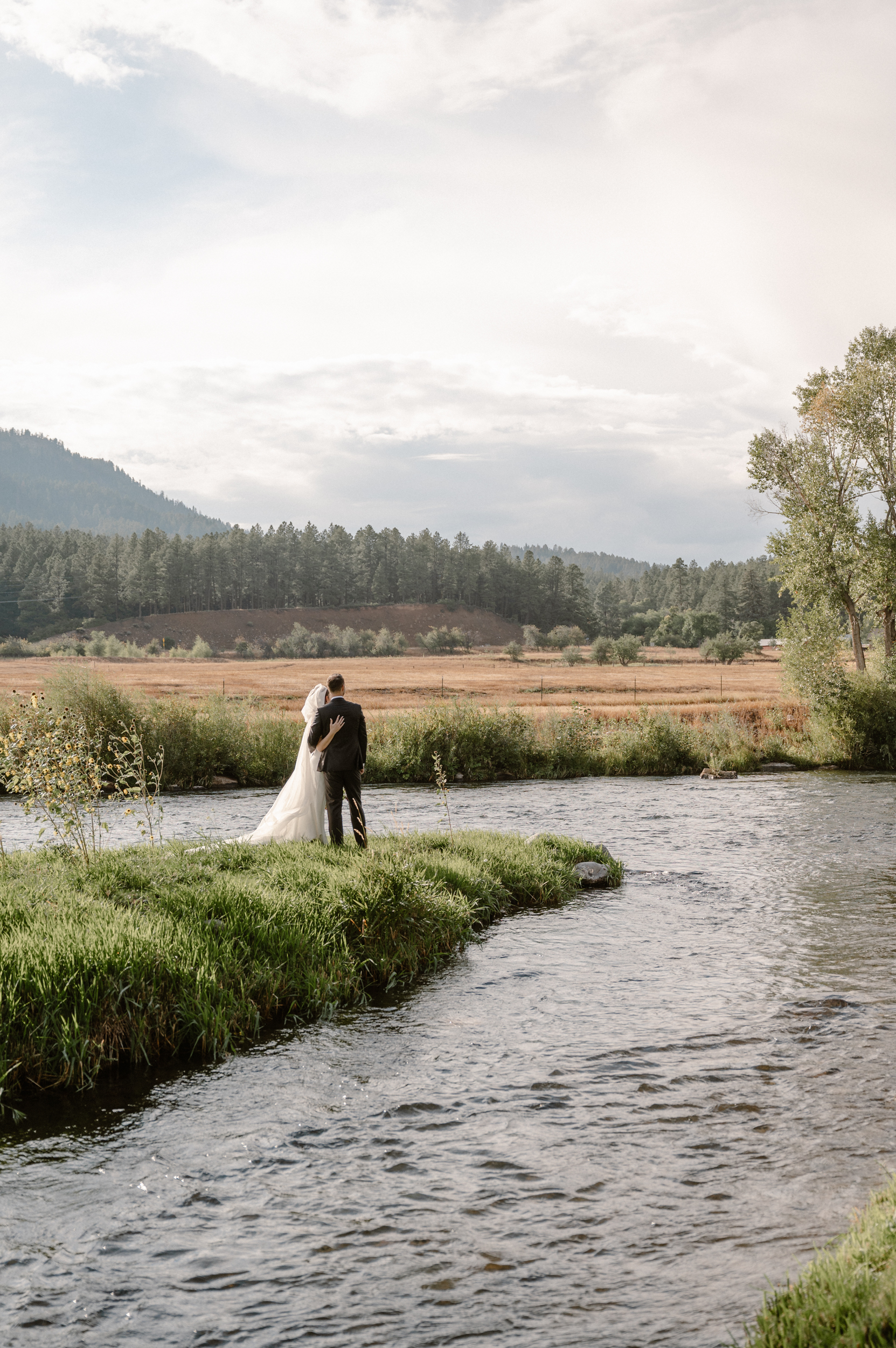 Durango wedding that took place at a private estate, photographed by Ashley Joyce